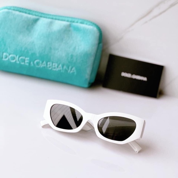 NEW DOLCE & GABBANA DG6186 - 331287 White Sunglasses main image 4